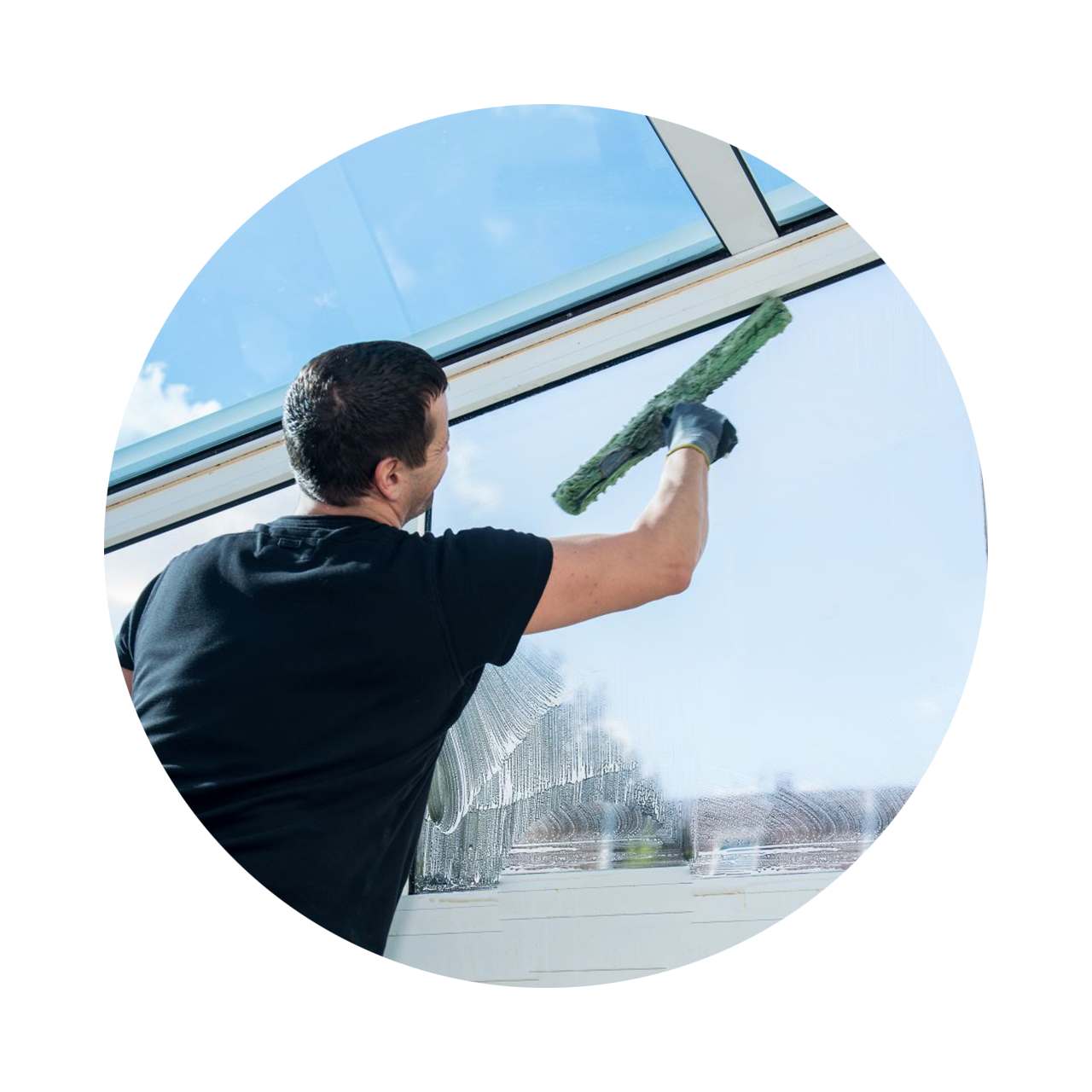 Facade Glass Cleaning